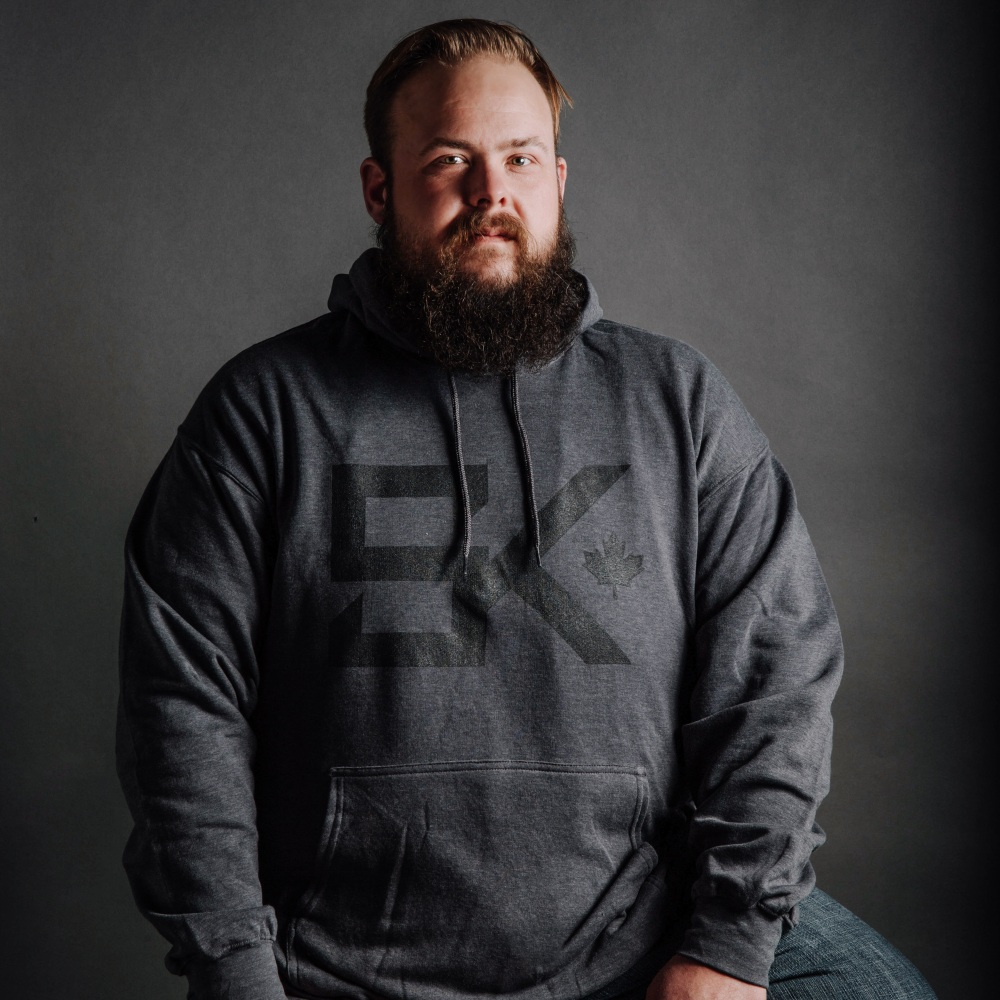 SaskMerch SK Unisex Hoodie - Dark Heather Grey » Sask Merch™